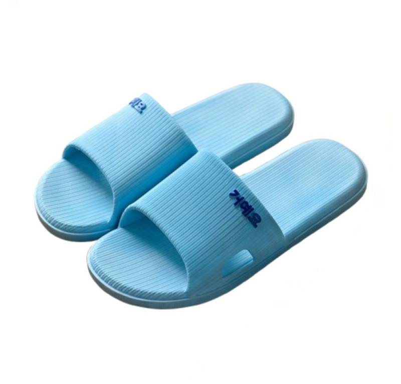 Blusmart Damen Sommer-Badeschuhe aus PVC Badepantolette (PVC-Weichmaterial, Atmungsaktives, verschleißfestes, rutschfestes Sohlendesign) Geeignet für Badezimmer, Strand von Blusmart