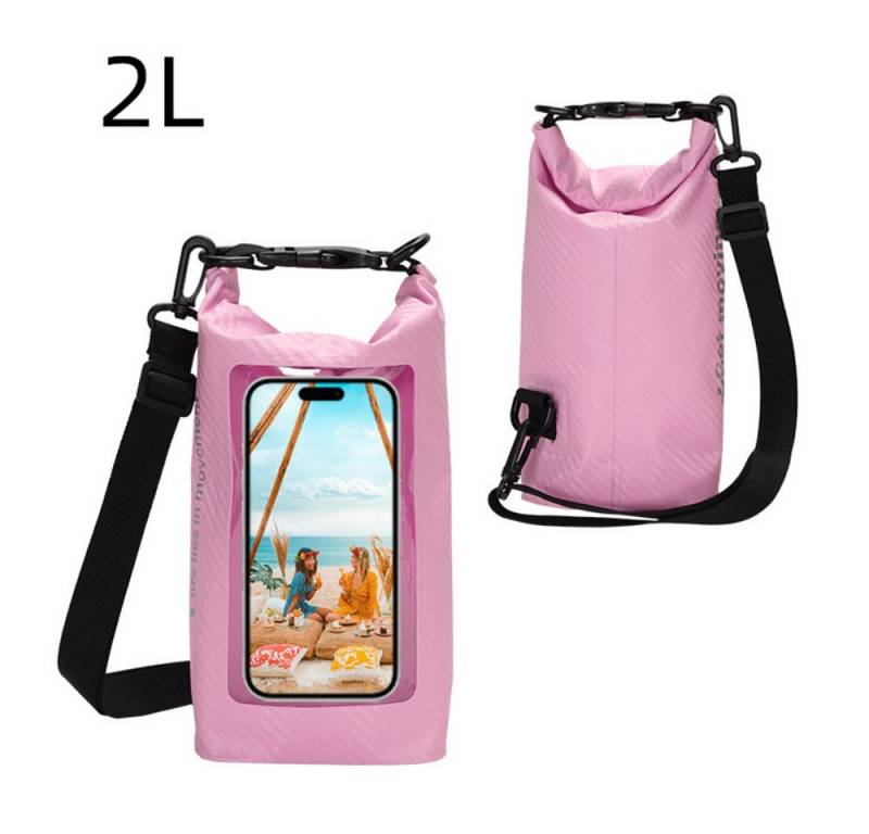 Blusmart Drybag Outdoor Wasserdichte Rucksack (2-in-1 Handy wasserdichte Tasche, Leichte Schwimmtasche), Für Schwimmbad Strand Skifahren Reiten Meer Angeln von Blusmart