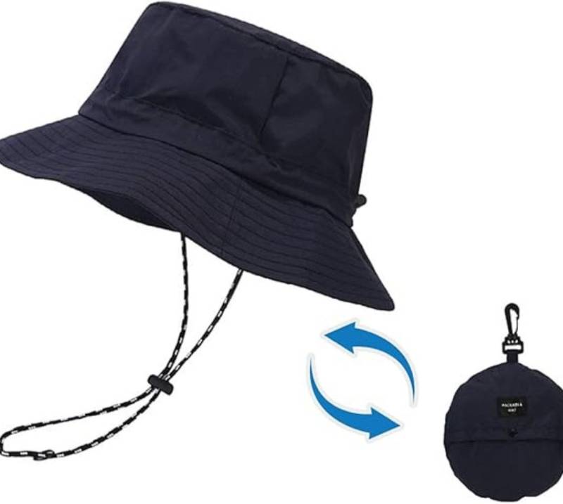 Blusmart Fischerhut Wasserdichter Bucket Hat Wanderhut (Faltbarer, UV-geschützter Strand-Sonnenhut, Wasserdicht und schnelltrocknend, Einheitsgröße) Geeignet für Männer und Frauen von Blusmart