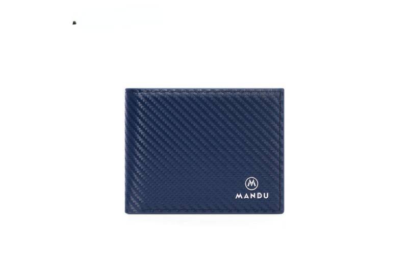 Blusmart Geldbörse Herren-Geldbörse mit RFID-Schutz (Praktisches PU-Kartenetui, Zweifach-Geldbörse mit 7 Kartenfächern), Geschenkbox-Verpackung, ideal zum Verschenken von Blusmart