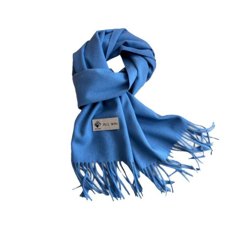 Blusmart Halstuch Schal Damen Warm Herbst Winter unifarben Baumwolle mit quasten, (Dick und weich, Einfarbige Schals und Tücher), Für abendkleid xl Stola Scarf Winterschal von Blusmart