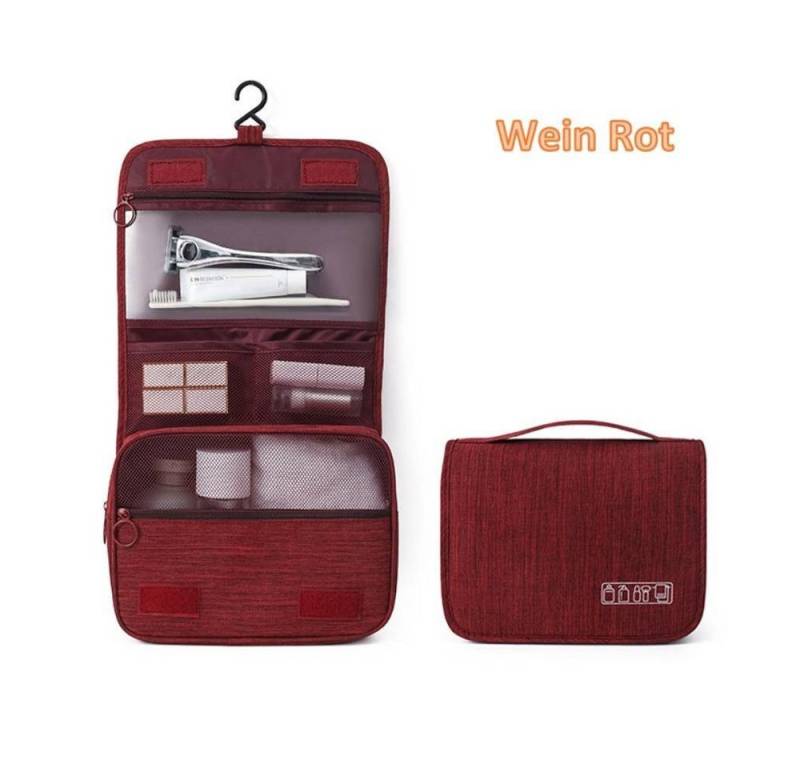 Blusmart Kosmetiktasche Reise Make-Up Taschen Frauen (Hängende Trocken- und Nasstrennungs-Aufbewahrungstasche, Wasserdichter Kulturbeutel), Für die tragbare Aufbewahrungstasche auf Reisen von Blusmart