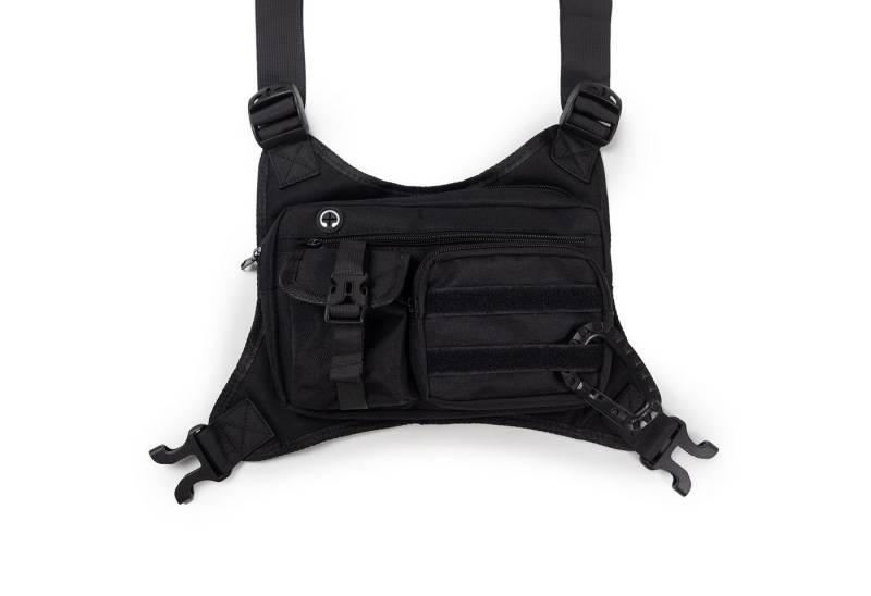 Blusmart Sporttasche Outdoor-Sport-Brusttaschen für Damen und Herren (Brusttasche mit Handyhalterung, Wasserdichte Sport-Brusttasche, leichte Laufweste), Geeignet für Sport, Radfahren und Wandern von Blusmart