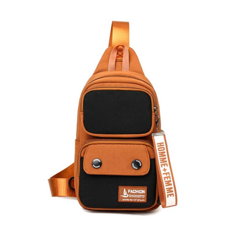 Blusmart Umhängetasche Outdoor-Umhängetasche für Herren und Damen (Multifunktionale Umhängetasche, Ein Hauptfach mit drei Seitentaschen), Für viele Anlässe geeignet von Blusmart