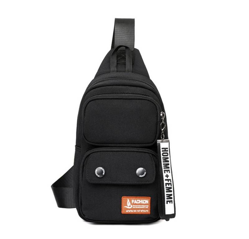 Blusmart Umhängetasche Outdoor-Umhängetasche für Herren und Damen (Multifunktionale Umhängetasche, Ein Hauptfach mit drei Seitentaschen), Für viele Anlässe geeignet von Blusmart