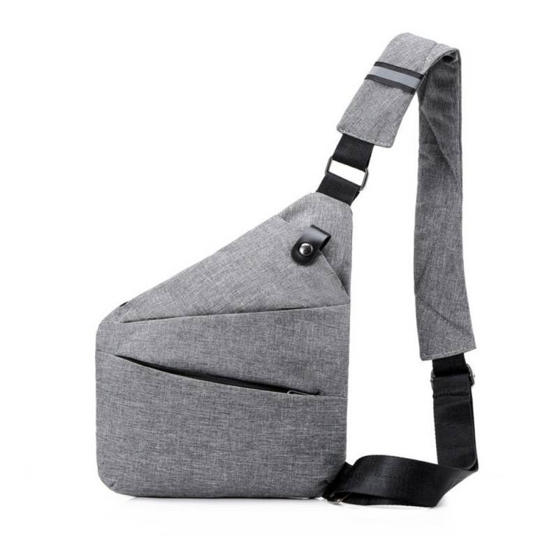 Blusmart Umhängetasche Wasserdichte Unisex-Outdoor-Umhängetasche (Multi-Taschen-Design, Diebstahlsicheres Design), Modisch und praktisch von Blusmart
