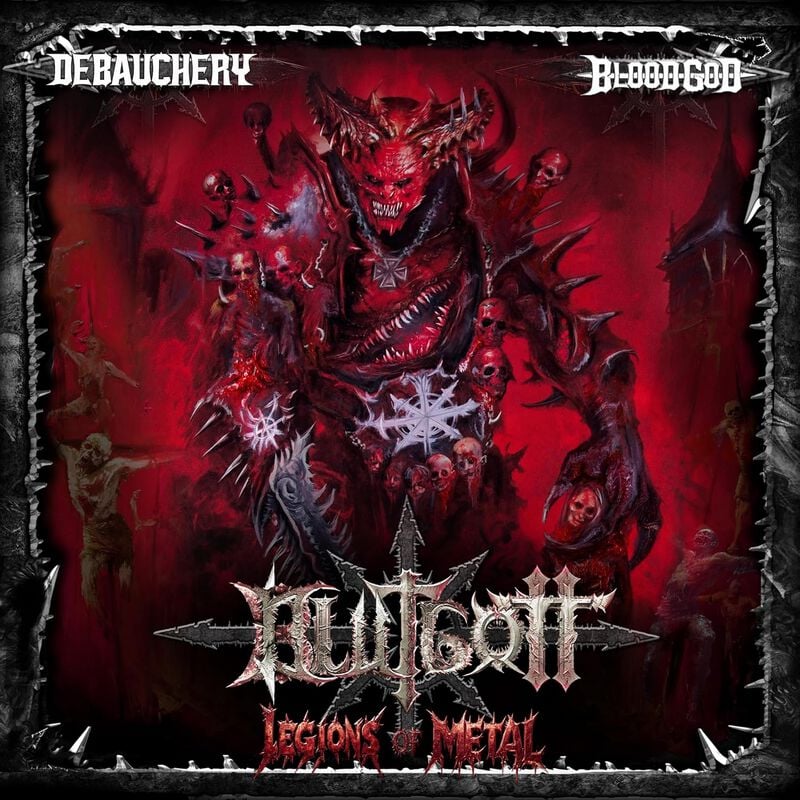 Blutgott Legions of Metal CD multicolor Blutgott Legions of Metal CD multicolor von Blutgott