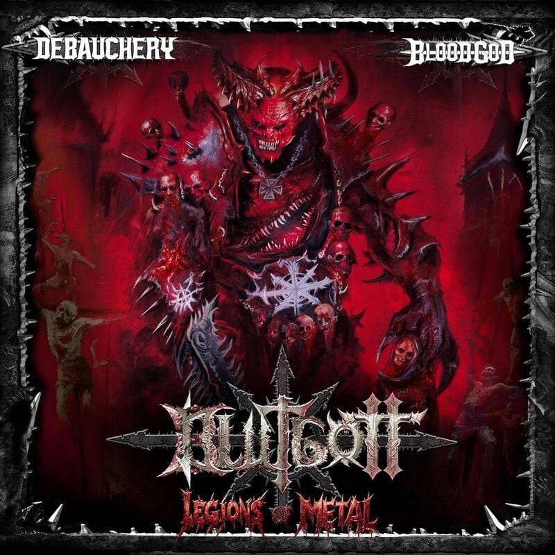 Legions of Metal von Blutgott - 3-CD (Digipak) von Blutgott