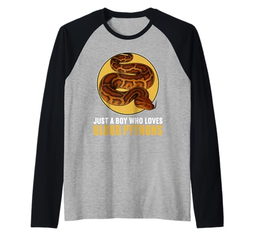 Herren Blutpythons Blutpython Raglan von Blutpythons Blutpython Tier Shop
