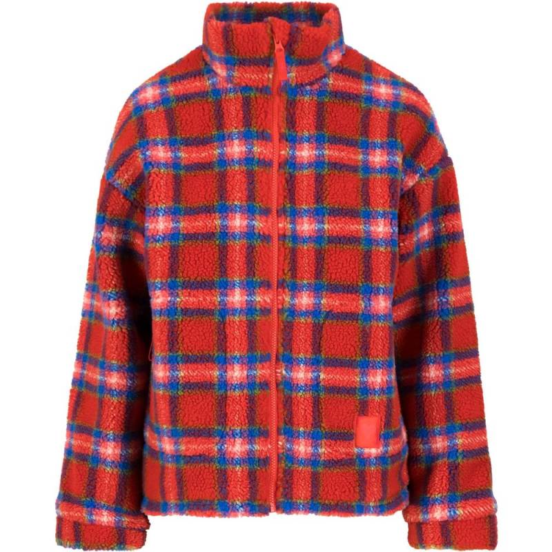 Blutsgeschwister Arctic Leisure Damen Fleecejacke tartan teddy M von Blutsgeschwister