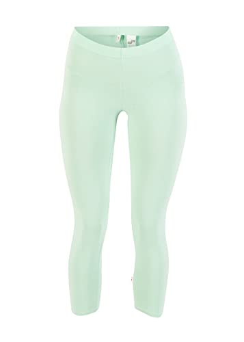 Blutsgeschwister Capri Leggings Cropped Laune Legs 3/4 Leggings (L, 0144 Minty kiss) von Blutsgeschwister