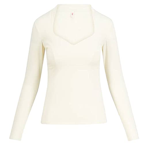 Blutsgeschwister Damen Longsleeve Miraculous Power be Pure White - S von Blutsgeschwister