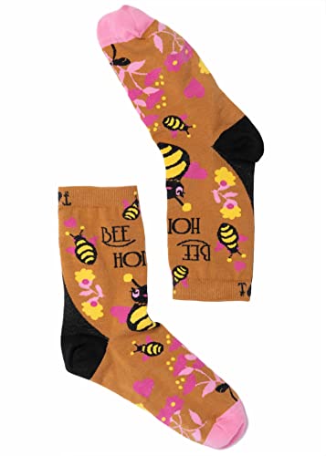 Blutsgeschwister Damen Socken sensational steps 1 Paar (0329 bee nice, ONE SIZE) von Blutsgeschwister