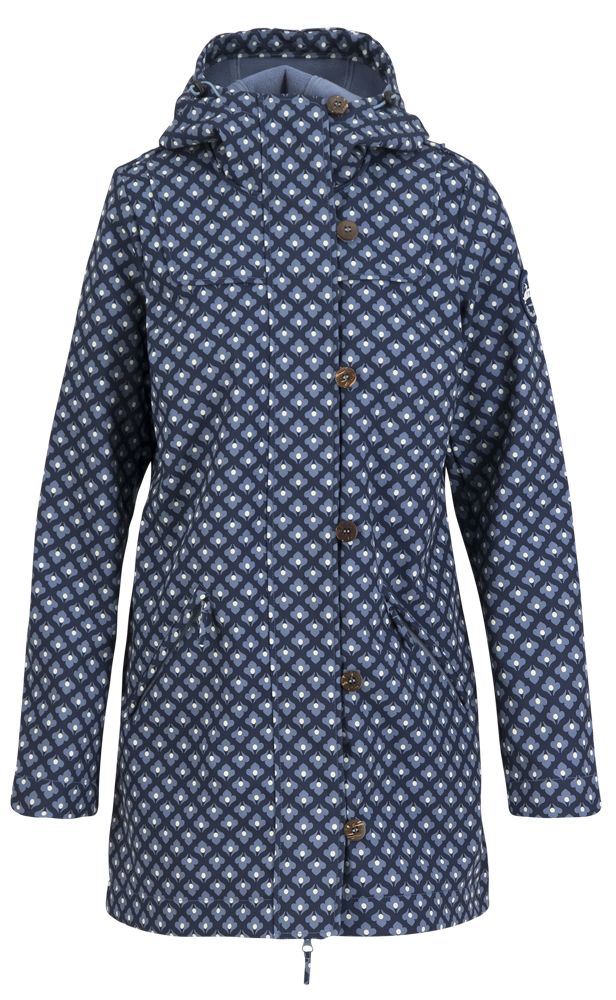 Blutsgeschwister Damen Softshell-Parka Wild Weather breeze of sky S von Blutsgeschwister