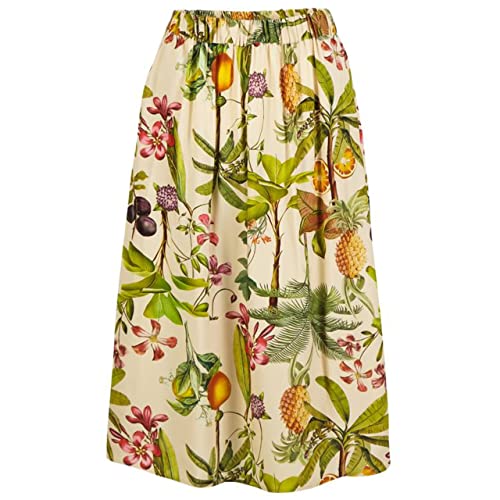 Blutsgeschwister Damen Sommerrock Ease of Being Jardin fruitier madmoizelle - M von Blutsgeschwister