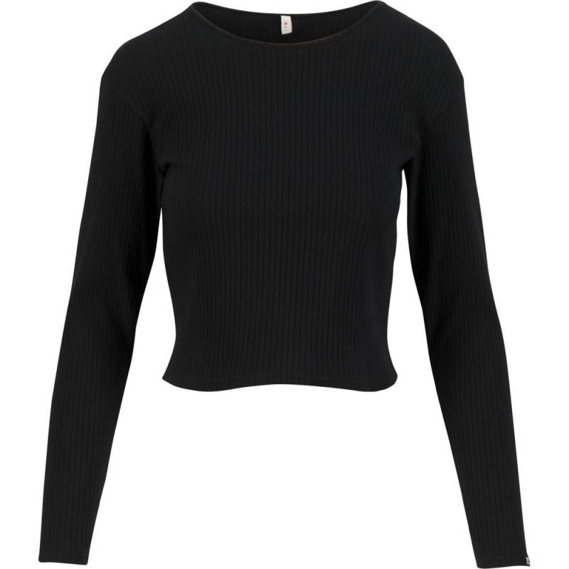 Blutsgeschwister Feels Like ME Damen Langarmshirt midnight dahlia black M von Blutsgeschwister