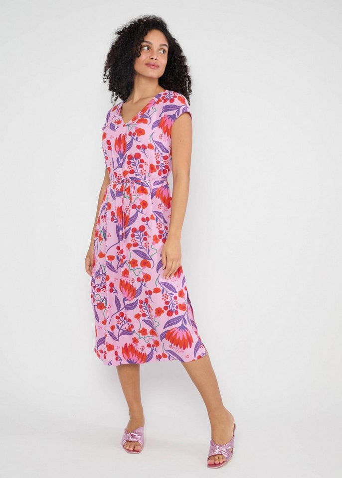 Blutsgeschwister Midikleid Kleid Damen – Leichtes Midikleid Sommerkleid Saint Tropen von Blutsgeschwister