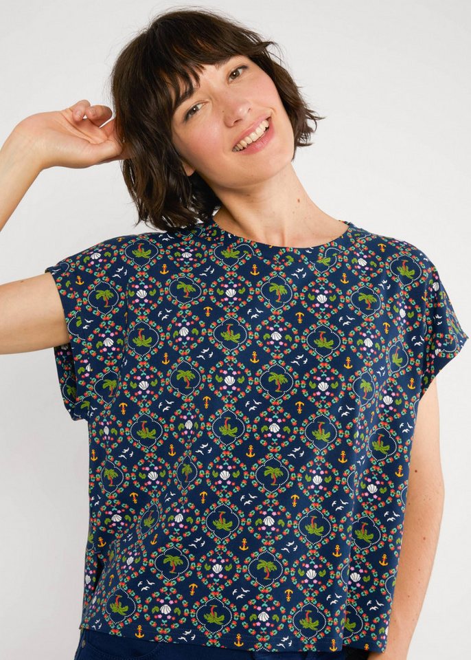 Blutsgeschwister Shirttop –Damen T-Shirt – Sommer Bluse – Jerseyshirt Everybod von Blutsgeschwister