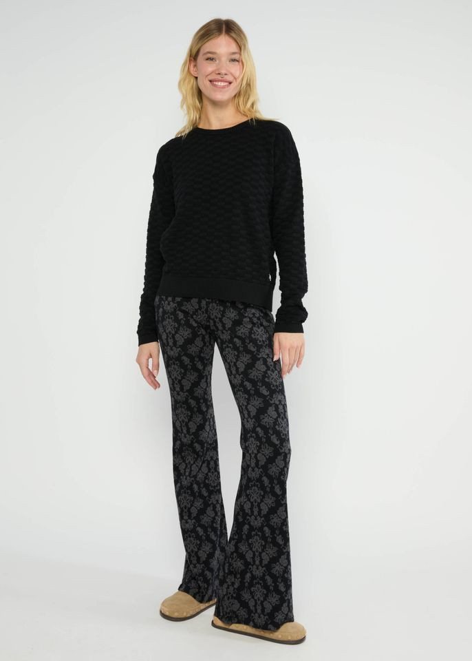 Blutsgeschwister Stoffhose - Schlaghose On a Winters Day Flared – nachhaltige Bootcut-Hose von Blutsgeschwister