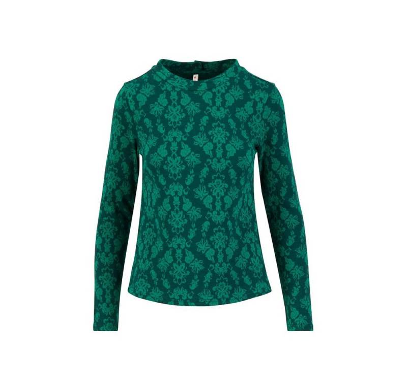 Blutsgeschwister Strickpullover Safe and Warm Turtle princess tapestry greeny von Blutsgeschwister