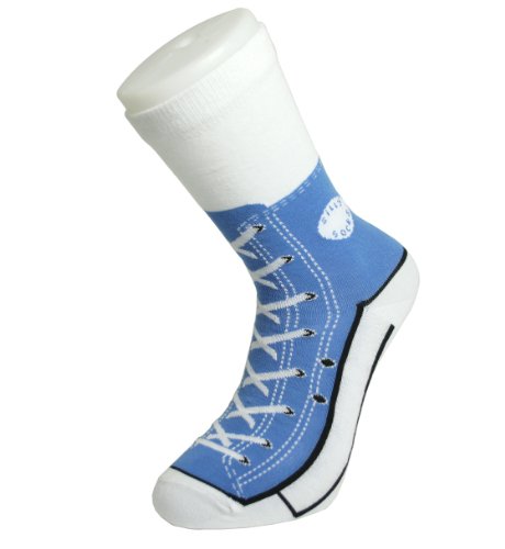 Mags Sneaker Socken Silly Socks blau von Bluw