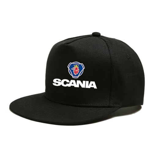 Bluxir Kappe Herren Sommer Sc.an.ia,Stylische Freizeit Verstellbar Baseballkappe,Herren Damen Outdoor Running Freizeit Basecap, Jahreszeiten(Black) von Bluxir