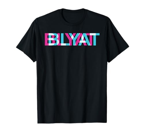 Blyat Meme I Geschenk Russen Russland Pizdez | Lustiger Spruch Glitch Gaming Meme Russisch Blyat T-Shirt für Herren, Jungen, Schwarz, S, Halbarm, Klassische Passform, Casual Cartoon T-Shirt von Blyat Meme I Geschenk Russen Russland Pizdez