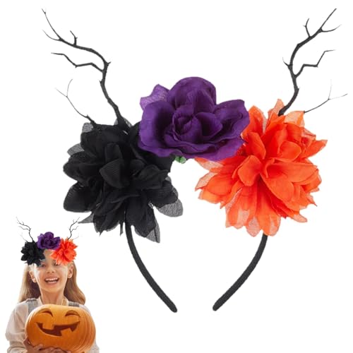 Bmdjdq Halloween-Stirnbänder Horror, Gothic-Horror-Kopfbedeckung, gruseliger Haarreifen, gruseliges Stirnband, Horror-Kostüm-Stirnband, hergestellt aus weichem schwarzem Baumwollstoff für Bmdjdq Halloween-Stirnbänder Horror, Gothic-Horror-Kopfbedeckung, gruseliger Haarreifen, gruseliges Stirnband, Horror-Kostüm-Stirnband, hergestellt aus weichem schwarzem Baumwollstoff für von Bmdjdq