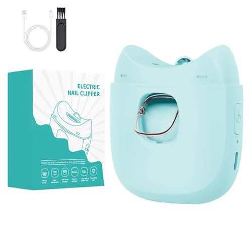 Elektrische Nagelschleifer, Automatischer Nagelknipser Nipper Grinder LED Licht Einfach zu Bedienen 7.5CM für von Bmdjdq