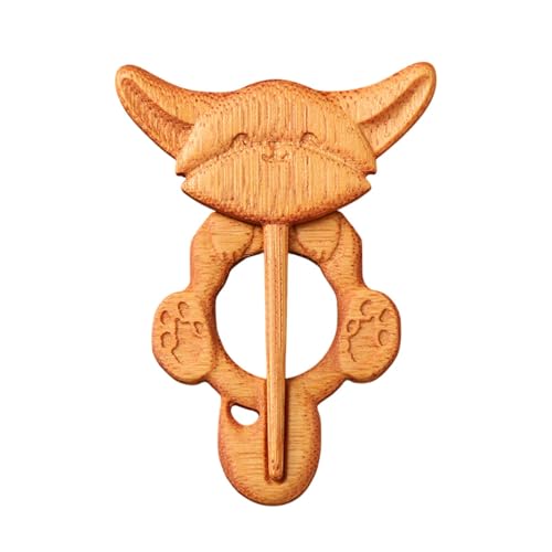 Fuchs Brosche Pin Tier Anstecknadel Tier Brosche Pin Beschädigungsbeständig Leicht 10cm für Männer Frauen, Refer to description, Uni von Bmdjdq