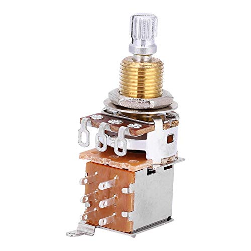 Push-Button-Schalter A500K Potentiometer, E-Gitarre Linear Potentiometer Tone Pull Button Schalter Topf Pickup-Schalter Push-Button-Schalter A500K Potentiometer, E-Gitarre Linear Potentiometer Tone Pull Button Schalter Topf Pickup-Schalter von Bnineteenteam