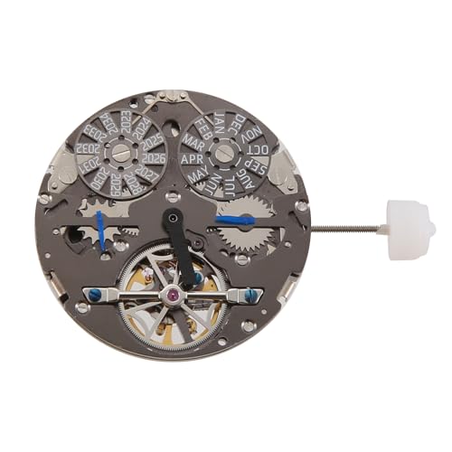 Bnnlqpsttg Ewiger Kalender, multifunktional, mechanisch, automatisch, 5 Zeiger, Pendelbewegung, nacktes Drehen, LB20 Bnnlqpsttg Ewiger Kalender, multifunktional, mechanisch, automatisch, 5 Zeiger, Pendelbewegung, nacktes Drehen, LB20 von Bnnlqpsttg