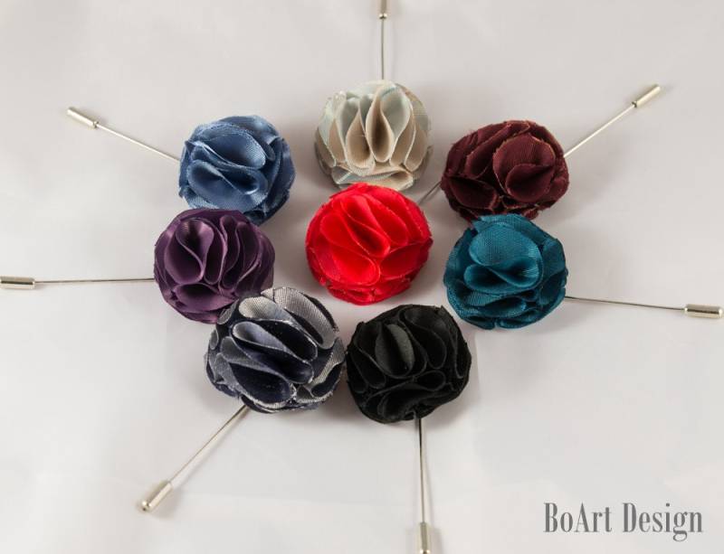 Rote Nelke Revers Pin/Revers Stick Pin/Blume Blume/Herren Blume/Hochzeit Zubehör/Brosche von BoArtDesign