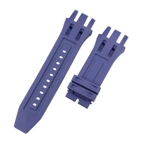 BoBoHome 26mm Silikon Uhrenarmband Wasserdichtes Ersatz Kautschuk Uhrenarmband Zubehör für Ivicta - Blau 26mm von BoBoHome