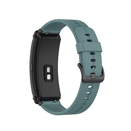 BoLuo 16mm Armband für Huawei TalkBand B6,Silikon Ersatzband Watch Armband Verstellbares Silikonband Strap,Uhrenarmband Armbänder Bracelet für Huawei TalkBand B6/TalkBand B3 Accessories (blau 1) von BoLuo