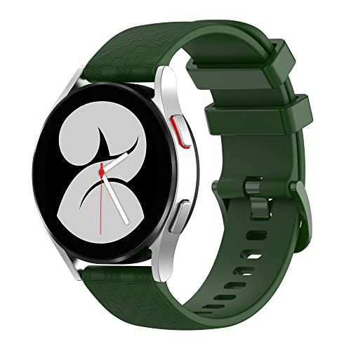 BoLuo 20mm Uhrenarmbänder für Huawei Watch GT3 42mm /Watch GT2 42mm, Silikon Ersatzband Uhrenarmband Armbänder für Coros Pace 2 /Coros Apex 42mm /Ticwatch E3 / Polar Ignite/Polar Unite (Amy grün) von BoLuo