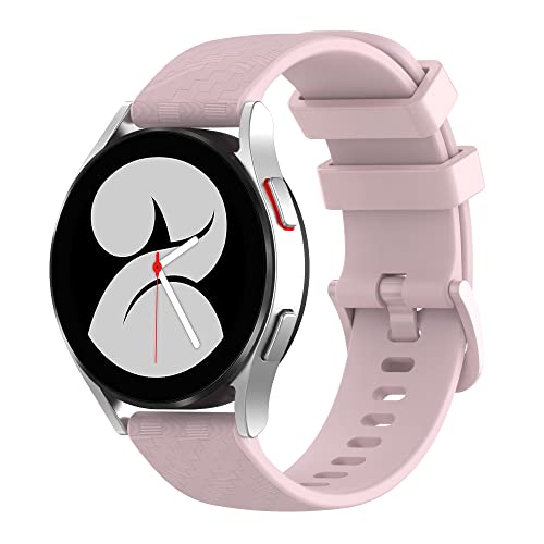 BoLuo 20mm Uhrenarmbänder für Huawei Watch GT3 42mm /Watch GT2 42mm, Silikon Ersatzband Uhrenarmband Armbänder für Coros Pace 2 /Coros Apex 42mm /Ticwatch E3 / Polar Ignite/Polar Unite (Rosa) von BoLuo