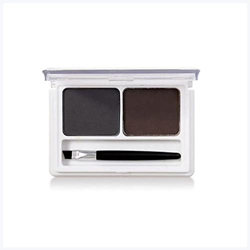 Augenbrauenstift Zweifarbige Augenbraue-Enhancer-Palette lange dauerhaft wasserdicht faul Anwenden Augenbraue Bleistift 3D Eye Earth Color Brows Shadow Augenbrauenstift Wasserfest von BoNene