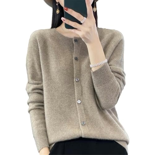 BoShiNuo Frühling Frauen Oansatz Grace Strickjacke Pullover Wolle Feste Kaschmir Gestrickte Weibliche Kleidung Koreanischen Stil Tops H-802 XXS BoShiNuo Frühling Frauen Oansatz Grace Strickjacke Pullover Wolle Feste Kaschmir Gestrickte Weibliche Kleidung Koreanischen Stil Tops H-802 XXS von BoShiNuo