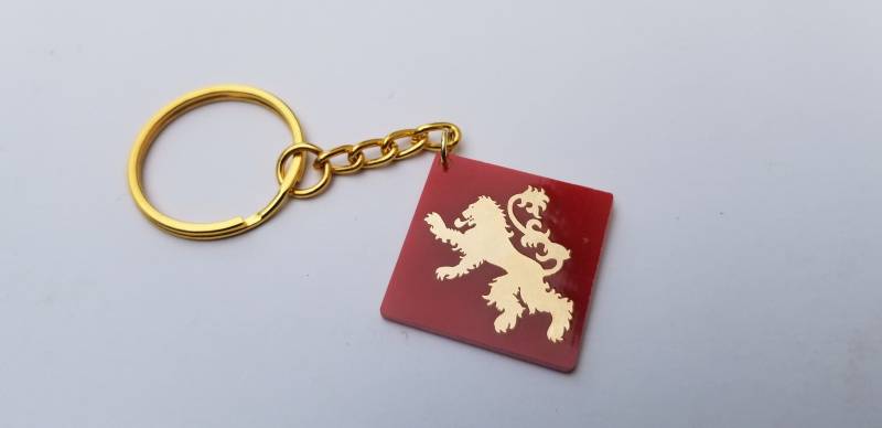 Got Lannister Sigil Charme Schlüsselanhänger Umkehrbar von Boardaments