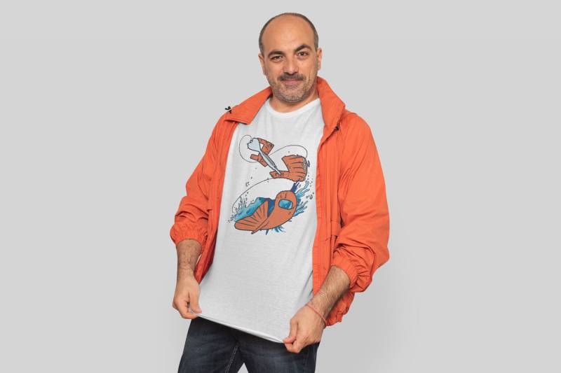 Darts High Finish 170 Großer Fisch Kurzärmeliges Unisex-T-Shirt Darts High Finish 170 Großer Fisch Kurzärmeliges Unisex-T-Shirt von BoardsportsMerch