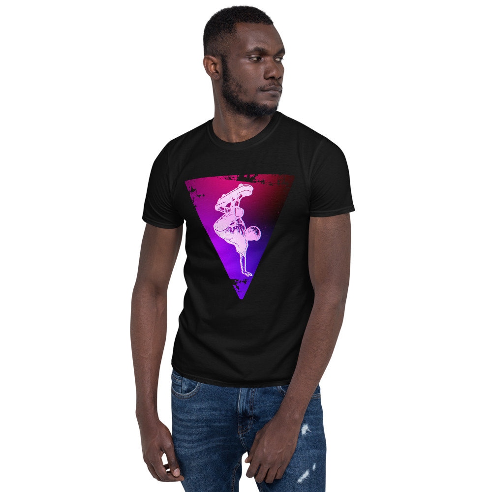 Pro Skater Handstand Kurzärmeliges Unisex-T-Shirt Pro Skater Handstand Kurzärmeliges Unisex-T-Shirt von BoardsportsMerch