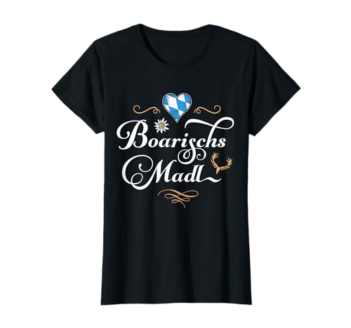 Boarischs Madl Bayern Frauen Bayrisches Spruch lustig Damen T-Shirt Boarischs Madl Bayern Frauen Bayrisches Spruch lustig Damen T-Shirt von Boarischs Madl