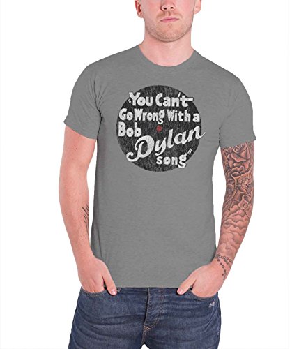 Bob Dylan T Shirt You Cant Go Wrong With a Bob Dylan Song offiziell Herren Nue von Bob Dylan