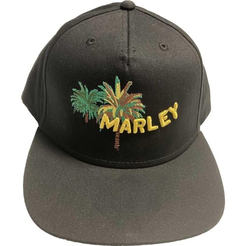 Bob Marley - Verstellbare Strandkappe für Erwachsene, Unisex, Schwarz , One size von Bob Marley