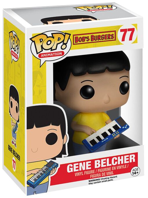 Bob's Burgers Gene Belcher Vinyl Figure 77 Funko Pop! multicolor von Bob's Burgers