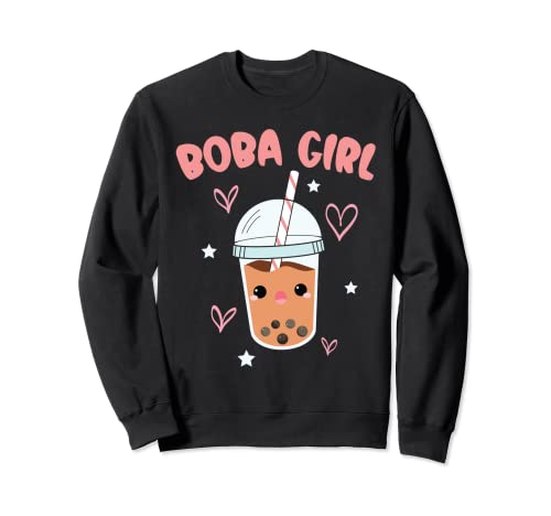 Boba Mädchen Bubble Tea Sweatshirt von Bobba Tea Gift Idea Bubble Tea