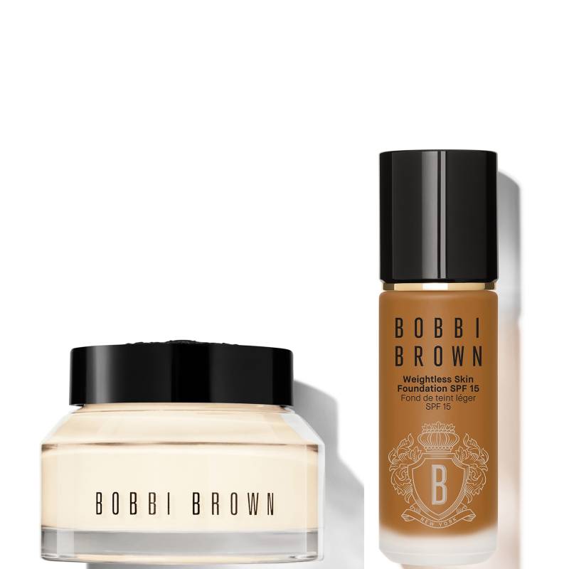 Bobbi Brown 24-hour Hydration Duo - Vitamin Enriched Face Base & Foundation Bundle (Various Shades) - Neutral Almond von Bobbi Brown