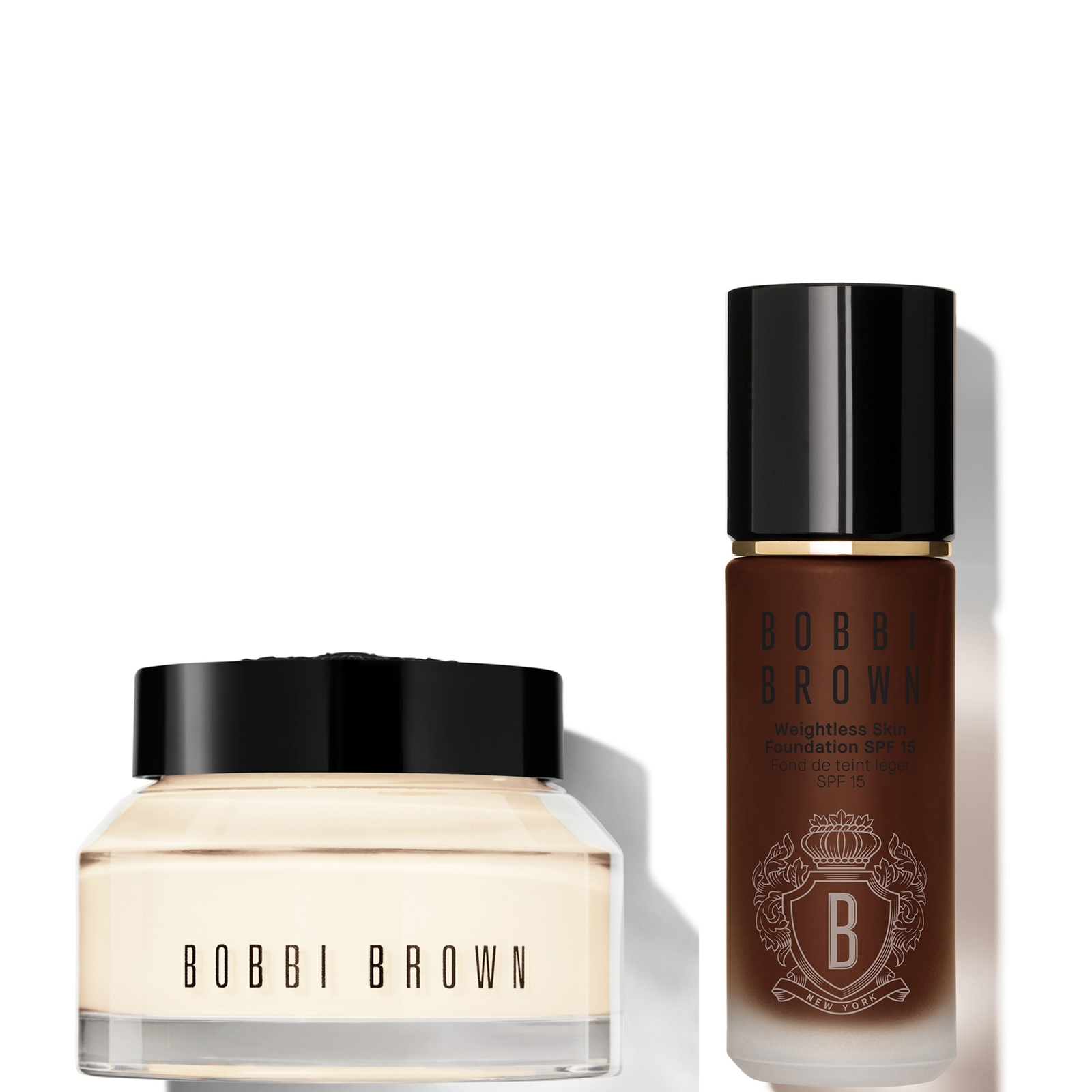 Bobbi Brown 24-hour Hydration Duo - Vitamin Enriched Face Base & Foundation Bundle (Various Shades) - Neutral Cool Espresso von Bobbi Brown
