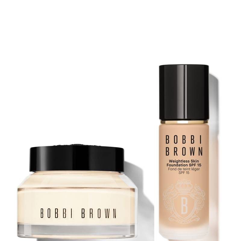 Bobbi Brown 24-hour Hydration Duo - Vitamin Enriched Face Base & Foundation Bundle (Various Shades) - Neutral Ivory von Bobbi Brown